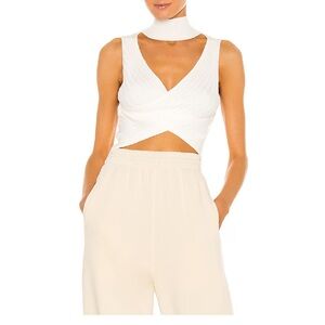 Revolve Superdown Alora Top White